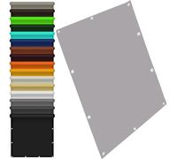 Garden Sunshade 1.1 x 5m Awning Fabric, Patio in Various Sizes & Colors with Free Rope for Outdoor Activities, Light Grey Patio Shade Solutions