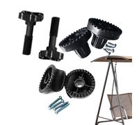 Garden Swing Brackets - Adjustable Hardware for Outdoor Installation | Heavy Duty Mounting Kit with Rust Resistant Metal, Swing Arm Supports, Backyard Patio Porch for Playsets and Leisure Relaxation