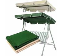 Garden Swing Canopy Replacement,Swing Seat Canopy Replacement,For 2 3 Seats,Swing Chair Canopy Replacement,Green,164x114x15cm