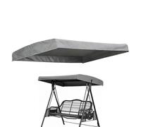 Garden Swing Chair Canopy Replacement Garden Hammock Top Cover 75x47x7IN Waterproof Windproof Anti-UV Bench Glider Swings Shade Oxford Fabric for Outdoor Patio Porch Yard Park