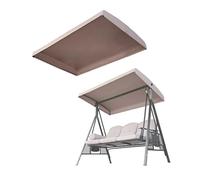 Garden Swing Chair Cover, Swing Canopy Replacement Waterproof Replacement Canopy Top Cover with Easy To Install Feature, Sun Protection Shield for Out