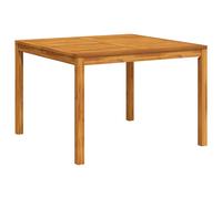 Garden Table Balcony Outdoor Table Dinning Table Solid Acacia Wood vidaXL