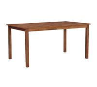 Garden Table Balcony Outdoor Table Dinning Table Solid Acacia Wood vidaXL