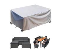 Garden Table Cover 45x45x40cm, Outdoor Fur Protector, Waterproof Patio Table Shed, Wind-Resint Ox Fabric, Heavy Du Garden Table Shield