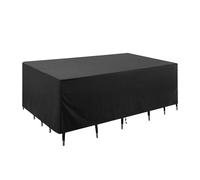 Garden Table Cover | All-Weather Furniture Guard,Outdoor Dining Table Dust Covers Waterproof - for Urban Balcony Poolside Backyard Vacation Home Apartment Villa