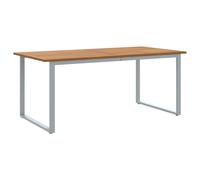 Garden Table Dining Coffee Table with U-shaped Legs Solid Wood Acacia vidaXL