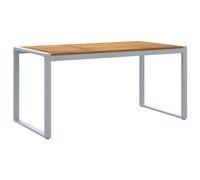 Garden Table Dining Coffee Table with U-shaped Legs Solid Wood Acacia vidaXL