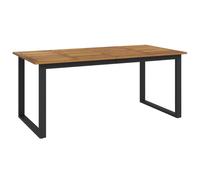 Garden Table Dining Coffee Table with U-shaped Legs Solid Wood Acacia vidaXL