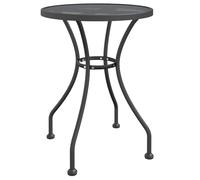 Garden Table Expanded Metal Mesh Anthracite Table Ø 60x72 cm/Ø 80x72 cm vidaXL
