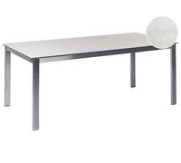 Garden Table Glass White COSOLETO