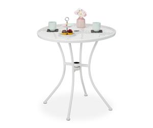 Garden table Lightweight Garden Side Table Round Patio Table Patio Side Table
