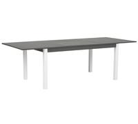 Garden Table Metal Grey PANCOLE