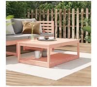 Garden Table Natural Douglas Solid Pine Wood 121x82.5x45cm Rustic Outdoor Shelf