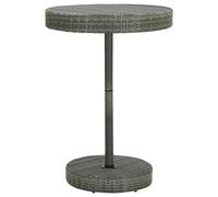 Garden Table Outdoor Bar Bistro Table Pub Tea Coffee Table Poly Rattan vidaXL