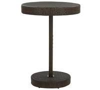 Garden Table Outdoor Bar Bistro Table Pub Tea Coffee Table Poly Rattan vidaXL