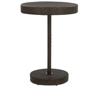 Garden Table Outdoor Bar Bistro Table Pub Tea Coffee Table Poly Rattan vidaXL