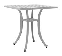 Garden Table Outdoor Dining Table Balcony Side Table Cast Aluminium vidaXL