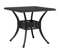 Garden Table Outdoor Dining Table Balcony Side Table Cast Aluminium vidaXL