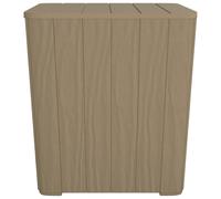 Garden Table Outdoor Side Coffee Table with Removable Lid Polypropylene vidaXL