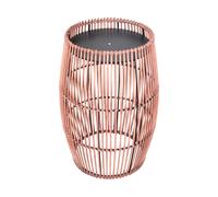 Teamson Home Outdoor Garden Furniture Small Round Drum Patio Side