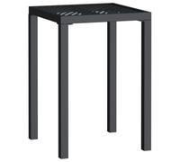 Garden Table Outdoor Table Coffee Tea Dining Table Anthracite Steel vidaXL
