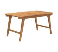 Garden Table Outdoor Table Patio Dining Coffee Table Solid Wood Acacia vidaXL