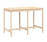 Garden Table Outdoor Table Patio Wooden Dining Table Solid Wood Pine vidaXL