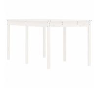 (natural douglas, 159.5 x 82.5 x 76 cm) vidaXL Garden Table Patio Table Wooden Dining Coffee Table Solid Wood Douglas