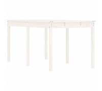 vidaXL Garden Table Honey Brown 159.5x82.5x76 cm Solid Wood Pine