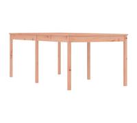 (natural pine, 203.5 x 100 x 76 cm) vidaXL Garden Table Patio Table Wooden Dining Coffee Table Solid Wood Douglas