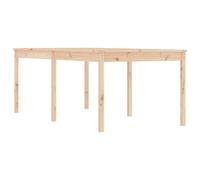 Garden Table Patio Table Wooden Dining Coffee Table Solid Wood Douglas vidaXL