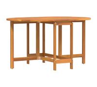 Garden Table Solid Acacia Wood Patio Table Garden Furniture vidaXL