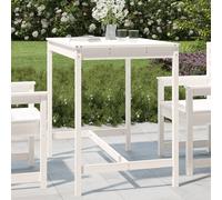 Garden Table Solid Wood Pine