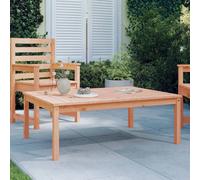 (natural douglas, 121 x 82.5 x 45 cm) vidaXL Garden Table Outdoor Table Patio Wooden Dining Table Solid Wood Pine