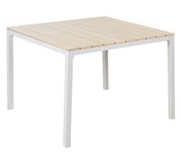 Garden Table Synthetic Material Beige PRATO