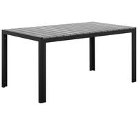 Garden Table Synthetic Material Grey COMO