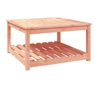 (white pine, 82.5 x 82.5 x 45 cm) vidaXL Garden Table White Solid Wood Pine Outdoor Table Multi Colours/Sizes