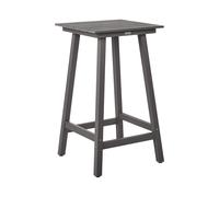 Garden Bar Table ADIRONDACK 60 cm 59 cm Synthetic Material Dark Grey