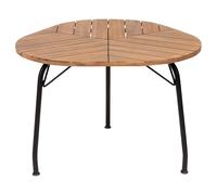 Garden Table Wood Light Wood VARENNA