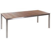 Garden Dining Table VIAREGGIO 200 cm 90 cm Certified Teak Wood Brown
