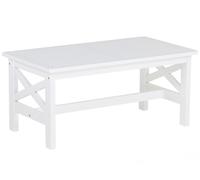 Garden Table Wood White BALTIC