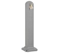 Garden Tanker with Faucet Stone Look Water Column Anthracite/Light Grey vidaXL