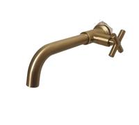 Garden Tap Outdoor Garden Wash Faucet Wall Mount Sink Cold Water Tap Solid Brass Bathroom Hardware for the Courtyard(Color 3)