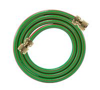 Garden tap to Hose Reel/Pressure Washer Linking kit,Optional Lengths of 6 Layer Premium Hose and Two Solid Brass Quality Universal Size Hose connectors (3)
