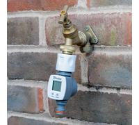 Digital Water Meter with Click-Lock Fittings for Easy Connection,Measures up to 1000l