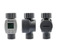 Garden Tap Water Flow Meter Counter Measure with Quick Connect or Thread Outlet