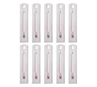 Garden Temperature Gauge Wall Mounted Thermometer for Indoor Outdoor Use Home Office Warehouse Greenhouse Conservatory Celsius Fahrenheit Display(10PCS)