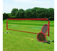 Garden Tennis Starter Play Set Kids Outdoor Fun Game Bat Racket Ball Net Stand
