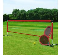 Childrens Tennis Net Play Set Garden Outdoor Family Rackets Ball Summer Toy Game