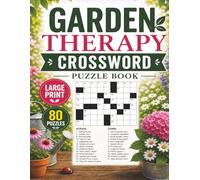 Garden Therapy Crossword: Puzzle Book